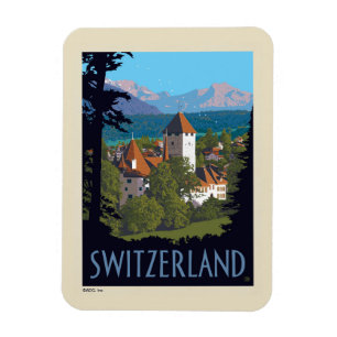 Chillon Castle   Switzerland Magnet