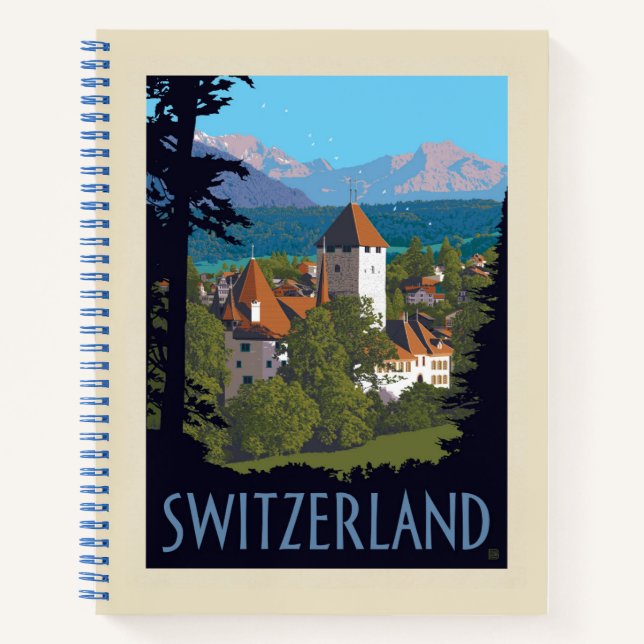 Chillon Castle | Switzerland Notebook (Front)