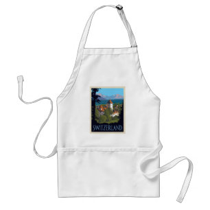 Chillon Castle   Switzerland Standard Apron