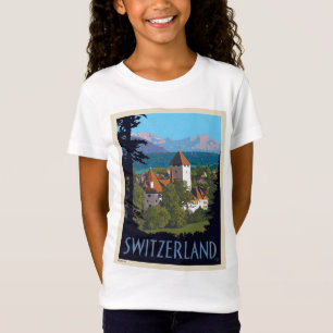 Chillon Castle Switzerland T-Shirt