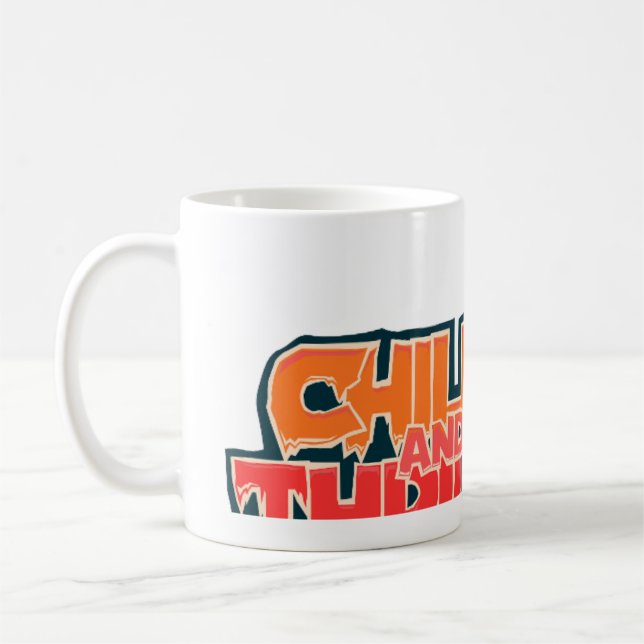Chills & Thrills Mug – Cute Spooky Coffee Cup  (Left)