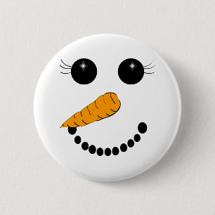 Chilly Face 6 Cm Round Badge