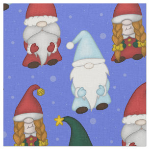 Chilly Gnomies (Medium) Fabric