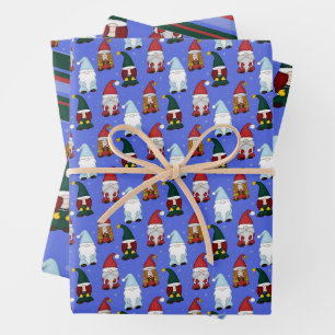 Chilly Gnomies Mix Wrapping Paper