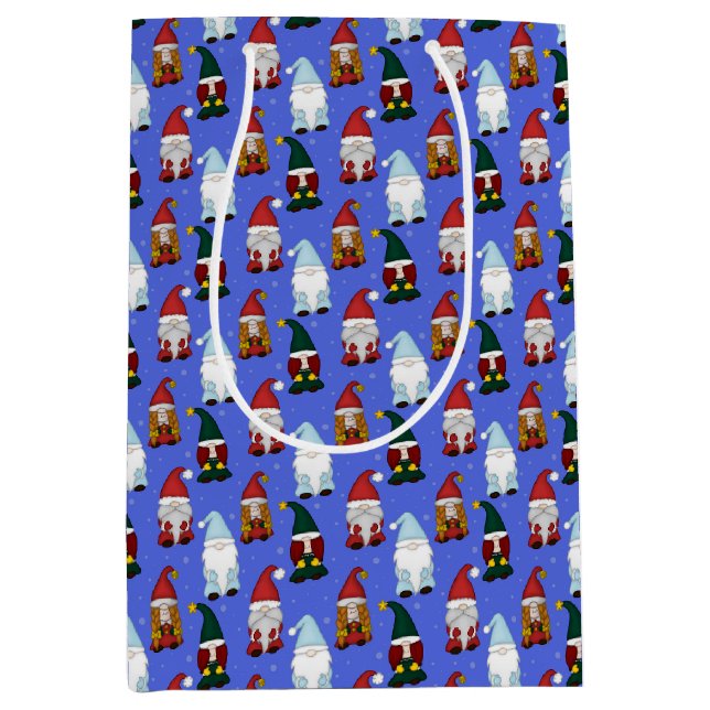 Chilly Gnomies (Small) Gift Bag (Front)