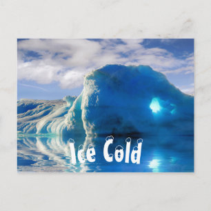 Chilly Iceberg Postcard
