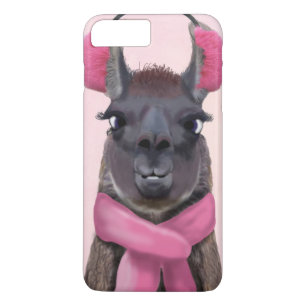Chilly Llama Pink iPhone 8 Plus/7 Plus Case