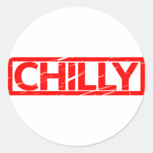 Chilly Stamp Classic Round Sticker