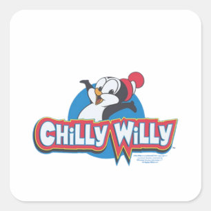 Chilly Willy - Logo Square Sticker