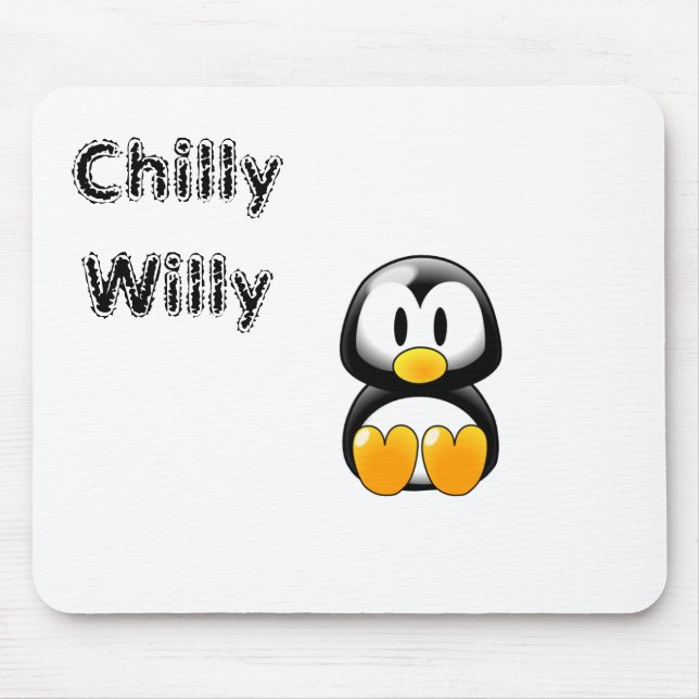 Chilly Willy Mouse Mat (Front)