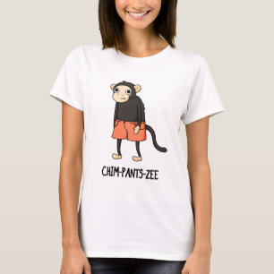 Chim-Pants-Zee Funny Chimpanzee Monkey Pun  T-Shirt