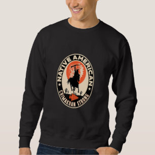 Chimakuan Tribe Native American Indian Proud Respe Sweatshirt