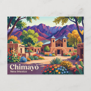 Chimayó, New Mexico USA Postcard