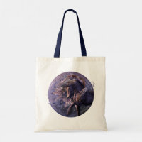 Chimera Black Rose Tote Bag