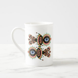 Chimera - Fish Bird Bone China Mug