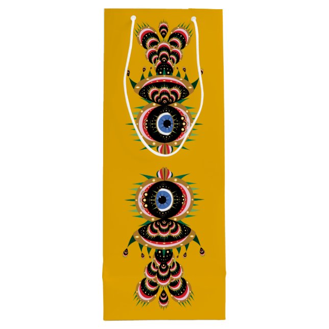 Chimera - Fish Bird Wine Gift Bag (Back)