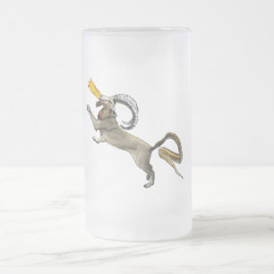 Chimera Frosted Glass Beer Mug