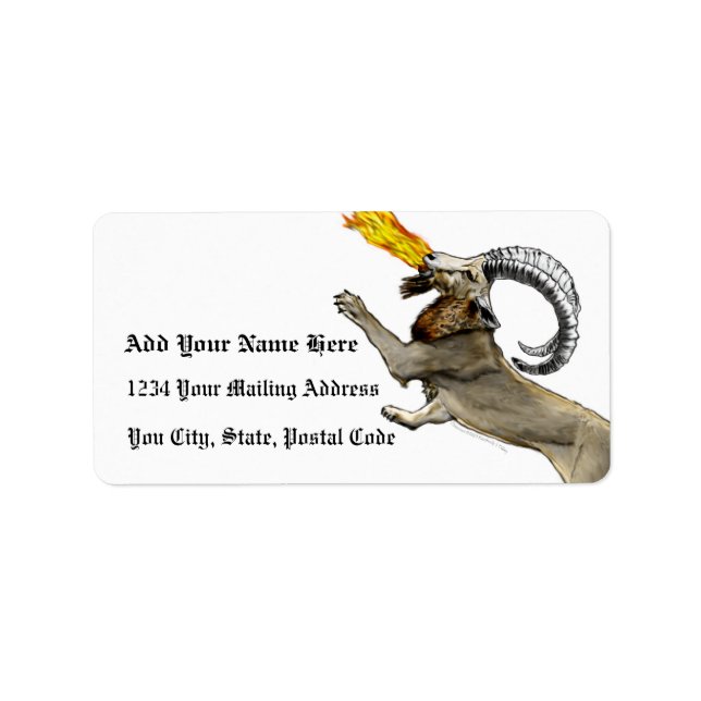 Chimera Label (Front)