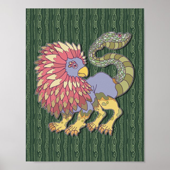 Chimera Monster Poster (Front)