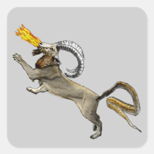 Chimera Square Sticker