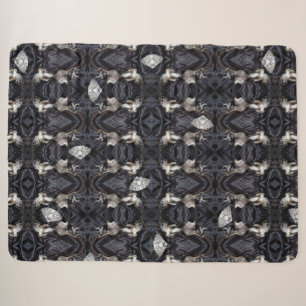 Chimigos - Chihuahuas and Diamonds Sherpa Blanket