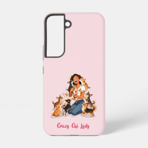 Chimigos - Crazy Chi Lady - Chihuahua Heart Samsung Galaxy Case