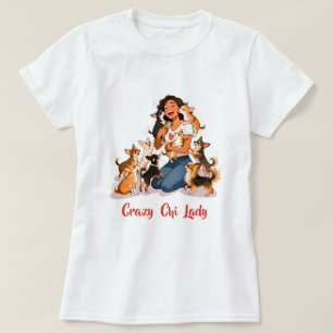 Chimigos - Crazy Chi Lady - Chihuahua Mom T-Shirt