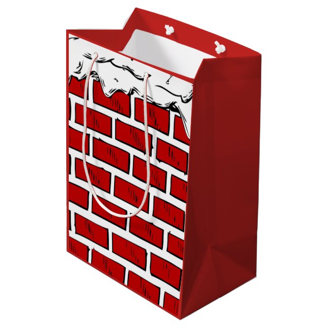 Chimney Medium Gift Bag (Back Angled)