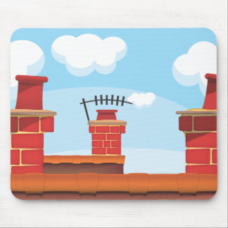 Chimney Pots Mouse Mat