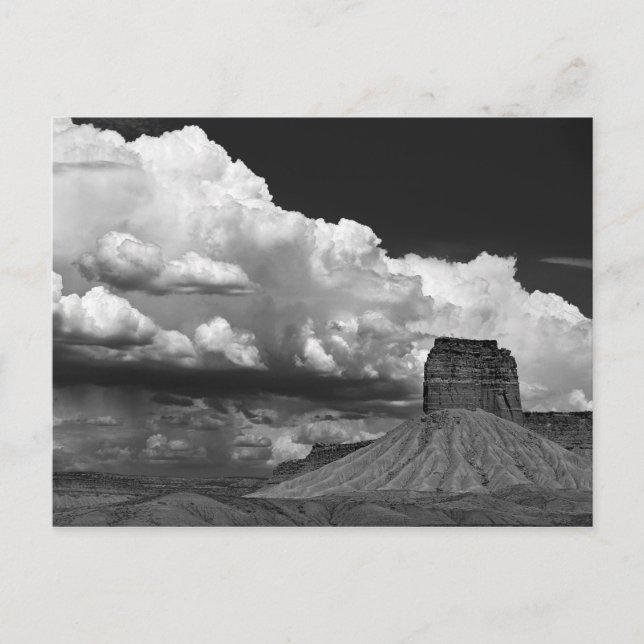 Chimney rock from Route 666 Postcard (Front)