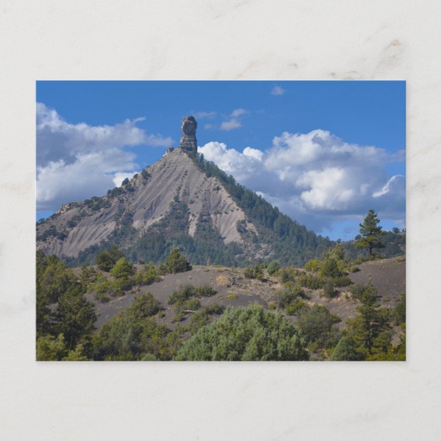 Chimney Rock National Monument, Colorado Postcard (Front)