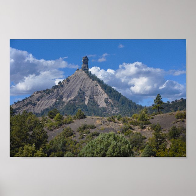 Chimney Rock National Monument, Colorado Poster (Front)