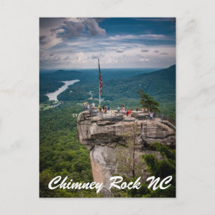 Chimney Rock NC Postcard