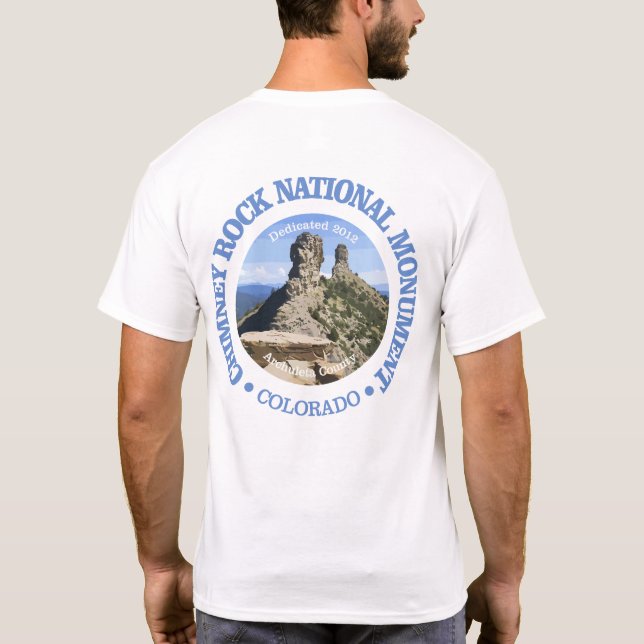 Chimney Rock (NM) T-Shirt (Back)