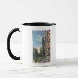 Chimney Rock on Cody Highway, Montana View Mug
