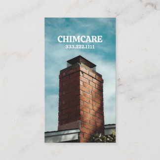 Chimney Sweep and Repair Business Card