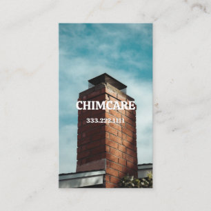 Chimney Sweep and Repair Business Card