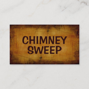 Chimney Sweep Antique Business Card