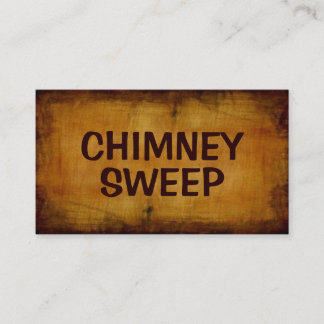 Chimney Sweep Antique Business Card