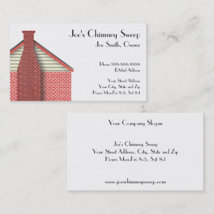 Chimney Sweep Business Card