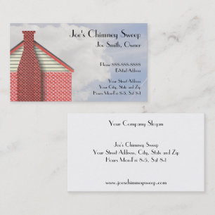 Chimney Sweep Business Card