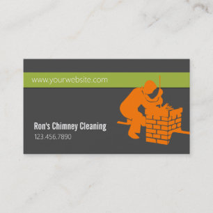 Chimney Sweep Cleaning & Repairs Business Card