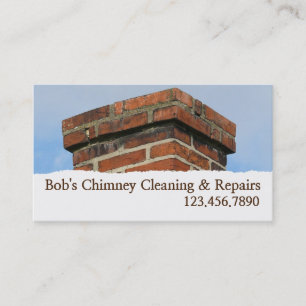 Chimney Sweep Cleaning & Repairs Business Card