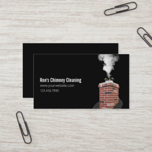 Chimney Sweep Cleaning & Repairs Business Card