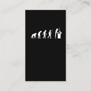 Chimney sweep Evolution roof handicraft Business Card