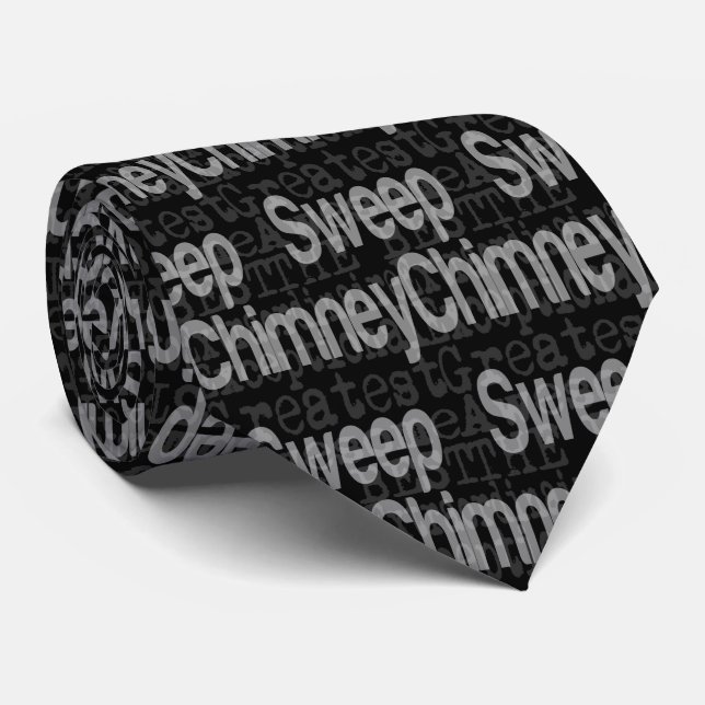 Chimney Sweep Extraordinaire Tie (Rolled)