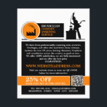 Chimney Sweep Logo Design Chimney Sweeping Service Flyer<br><div class="desc">Chimney Sweep Logo Design,  Chimney Sweeping Service Advertising Flyer by The Business Card Store.</div>