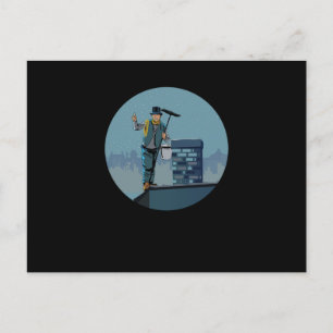 Chimney Sweep Night Sweeper Sweeping Craftsman Gif Postcard