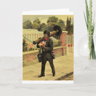 Chimney sweep of love card