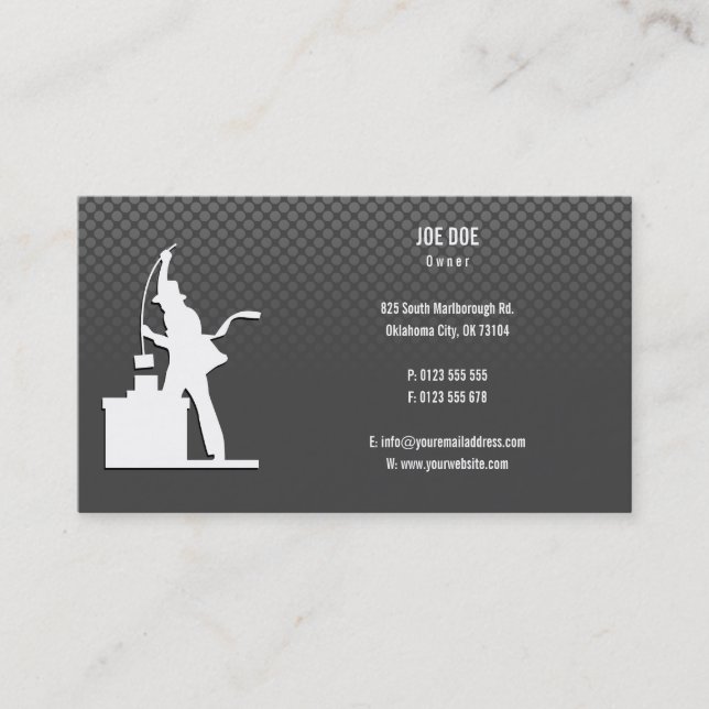 Chimney Sweep | Professional Business Card (Front)